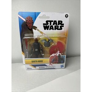 Disney Hasbro Star Wars Darth Maul Action Figure New With Accessories‎